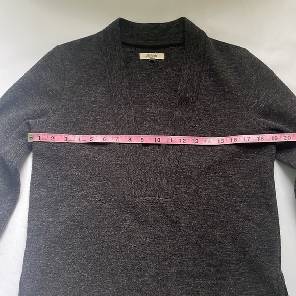 Madewell Deep V Neck Knit Sweater - Picture 9 of 9